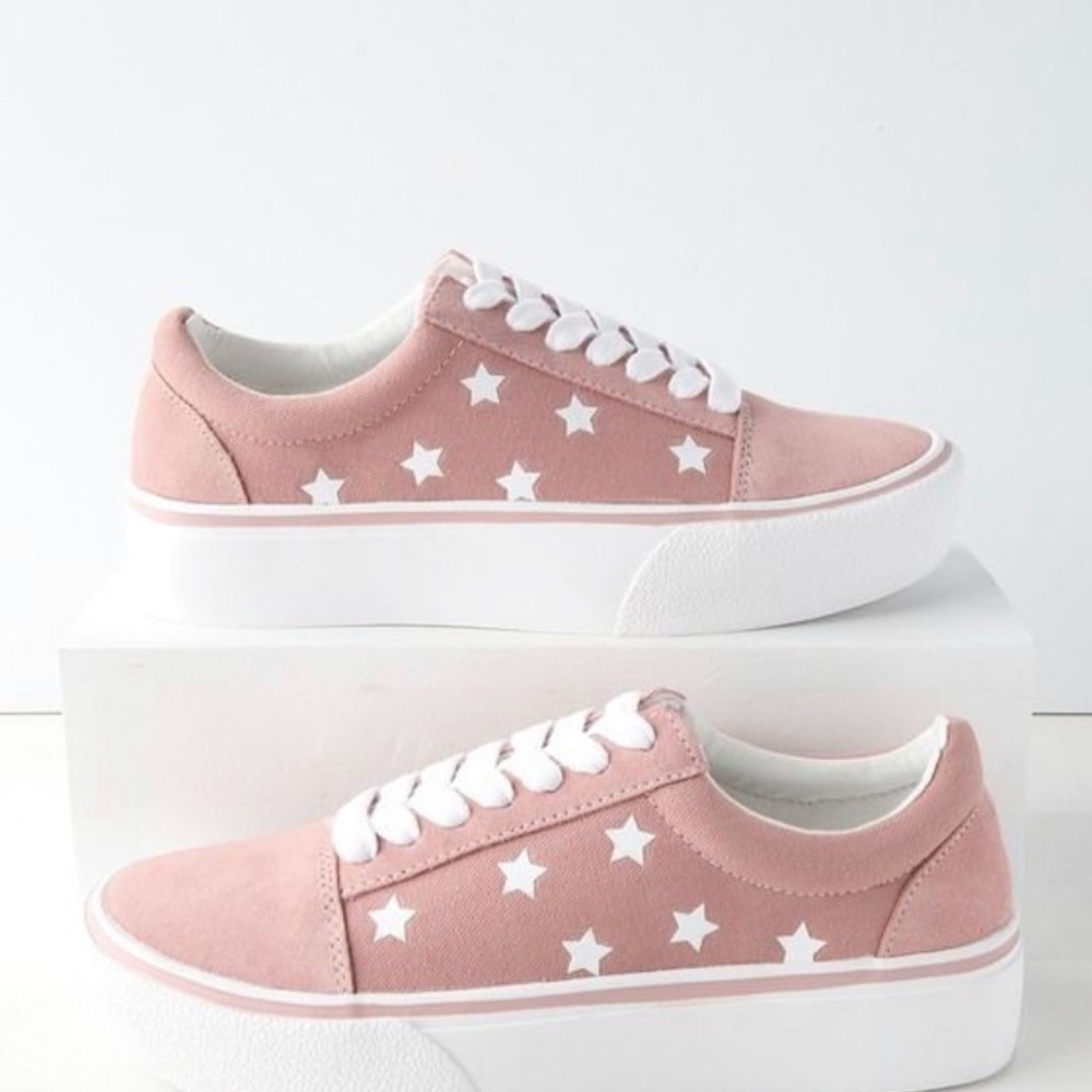 Pink star Sneakers